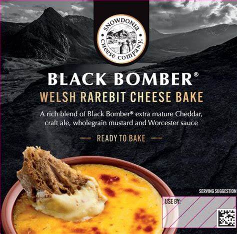 Black Bomber Welsh Rarebit Cheese Bake