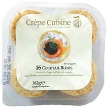 Cocktail Blinis