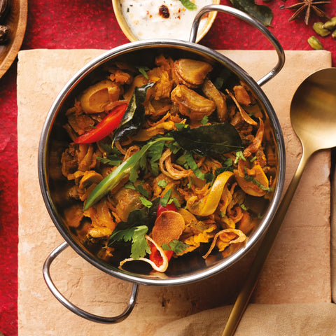 Mushroom Bhajee
