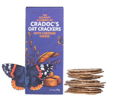 Cradoc's Oat Crackers with Cheese