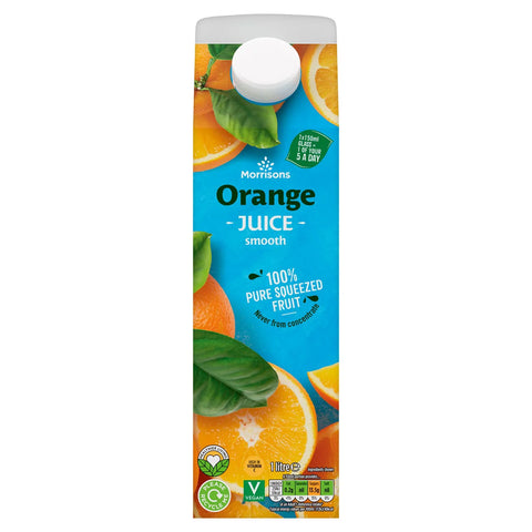 Morrisons 100% Orange Fruit Juice Smooth