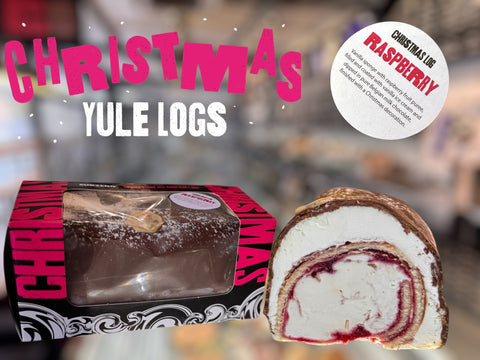 Subzero Raspberry Yule Log