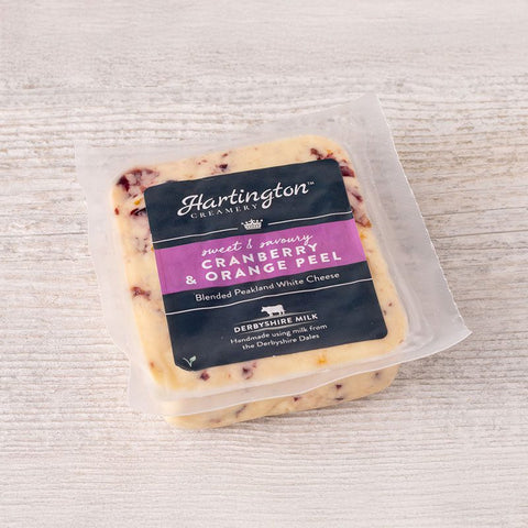 Hartington Creamery Cranberry & Orange Peel Peakland White Cheese