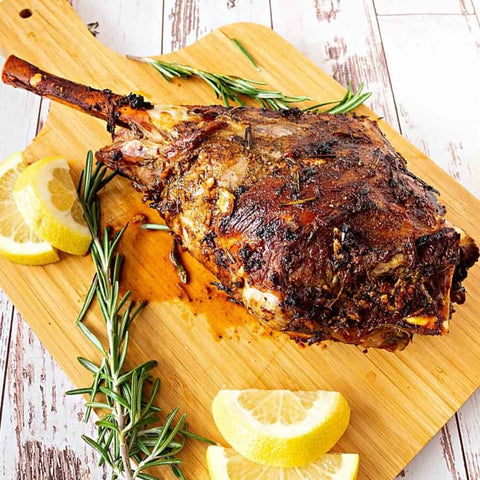 Leg-Of-Lamb-Roast-with-Garlic-Herb-Marinade