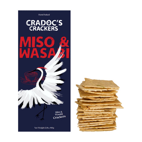 Cradoc's Miso and Wasabi Crackers