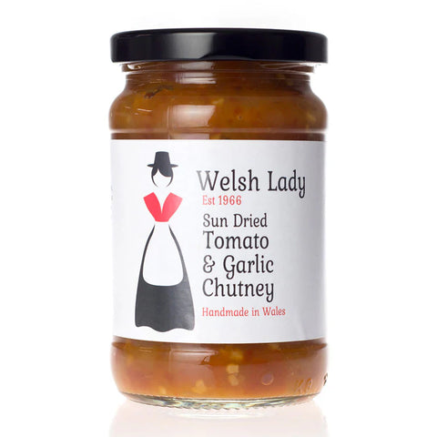 Welsh Lady Sun Dried Tomato and Garlic Chutney