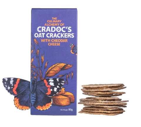 Cradoc's Oat crackers with Cheese